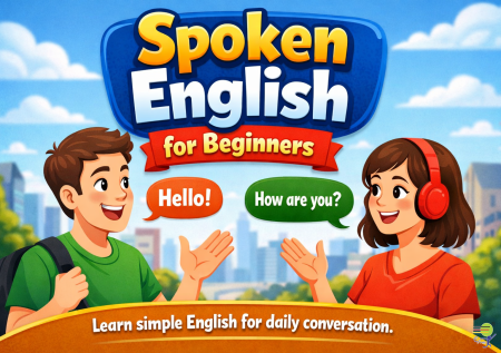 Spoken English for Beginners Img